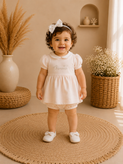 پک دخترانه طرح پرنسس جنس نخ پنبه ۳تکه